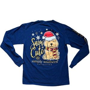 Simply Southern Snow Cute Top